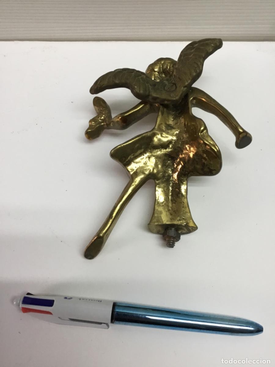 Antig&uuml;edades: Antiguo querub&iacute;n bronce ,para reloj? - Foto 2