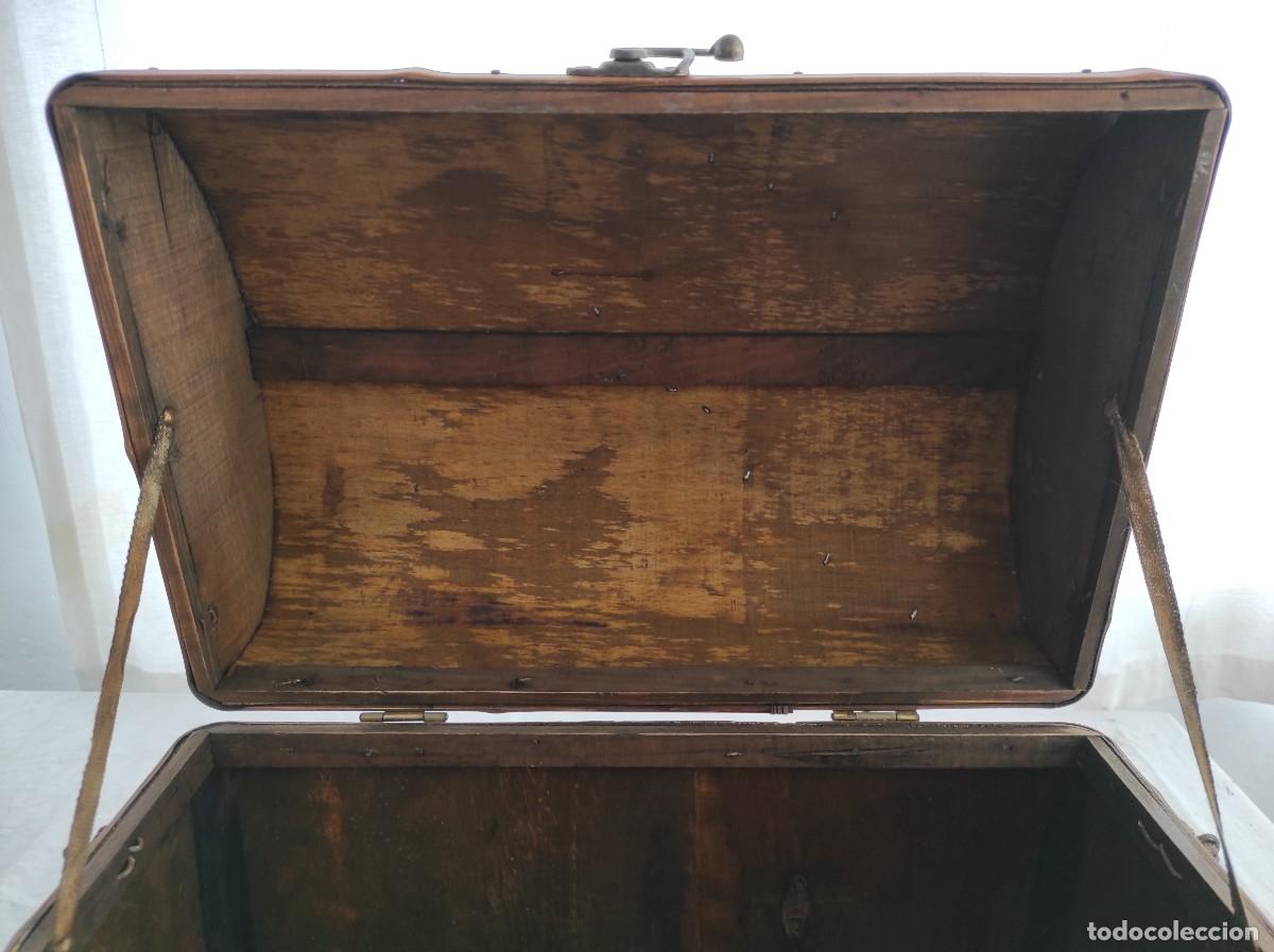 Antig&uuml;edades: Caja de madera decorativa bamboo - Foto 7