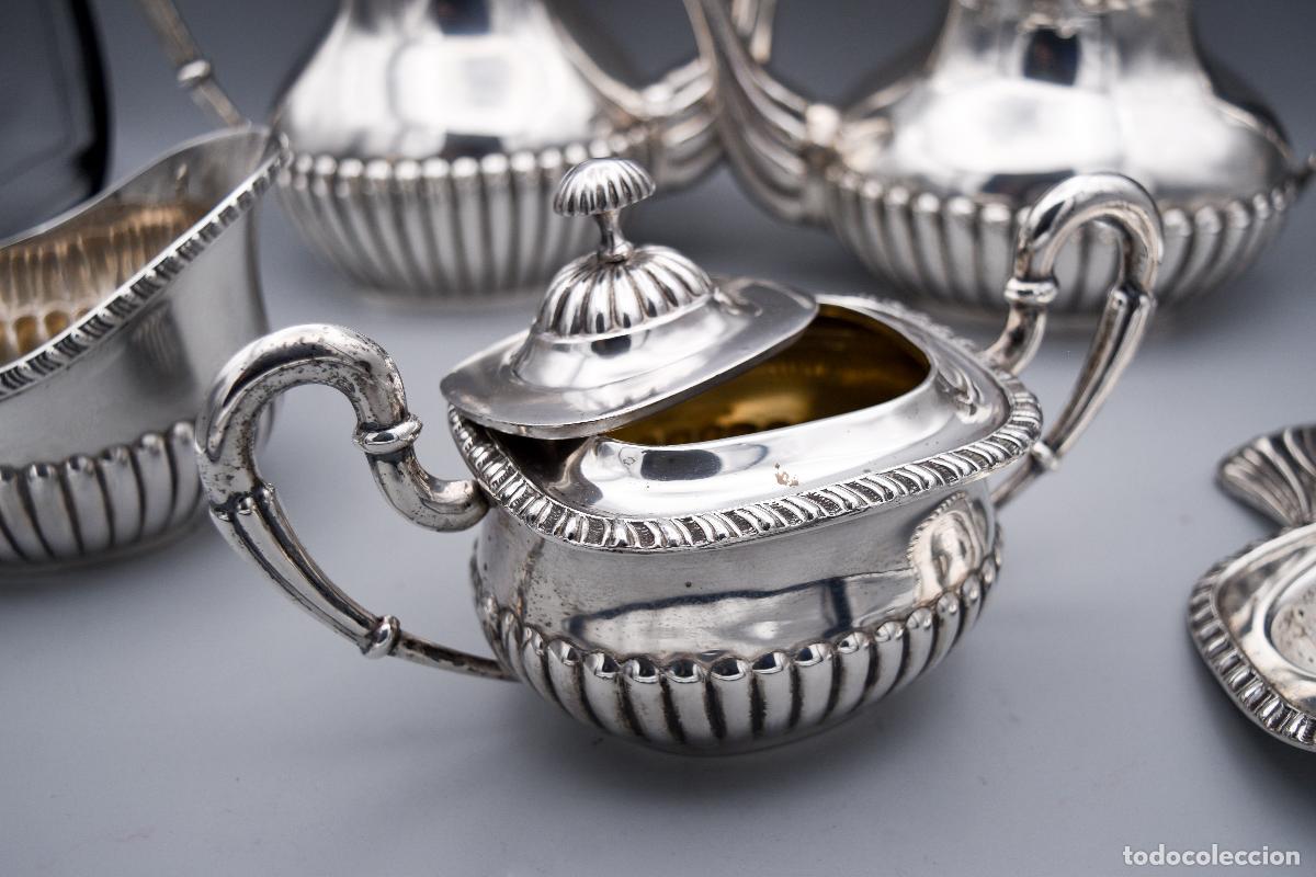 Antig&uuml;edades: Juego de caf&eacute; y t&eacute; - Plata - Foto 20