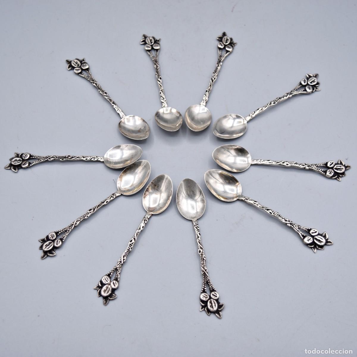 Antig&uuml;edades: Cucharilla de plata (10) - Foto 2