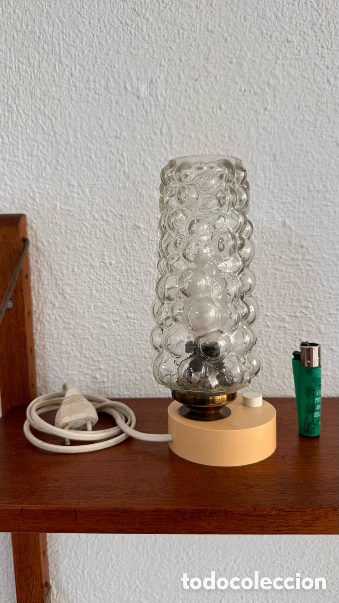 Antig&uuml;edades: L&aacute;mpara Vintage Retro - Foto 3