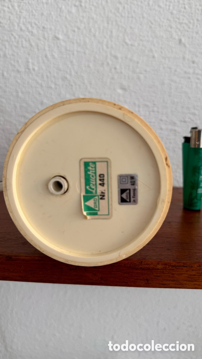 Antig&uuml;edades: L&aacute;mpara Vintage Retro - Foto 4