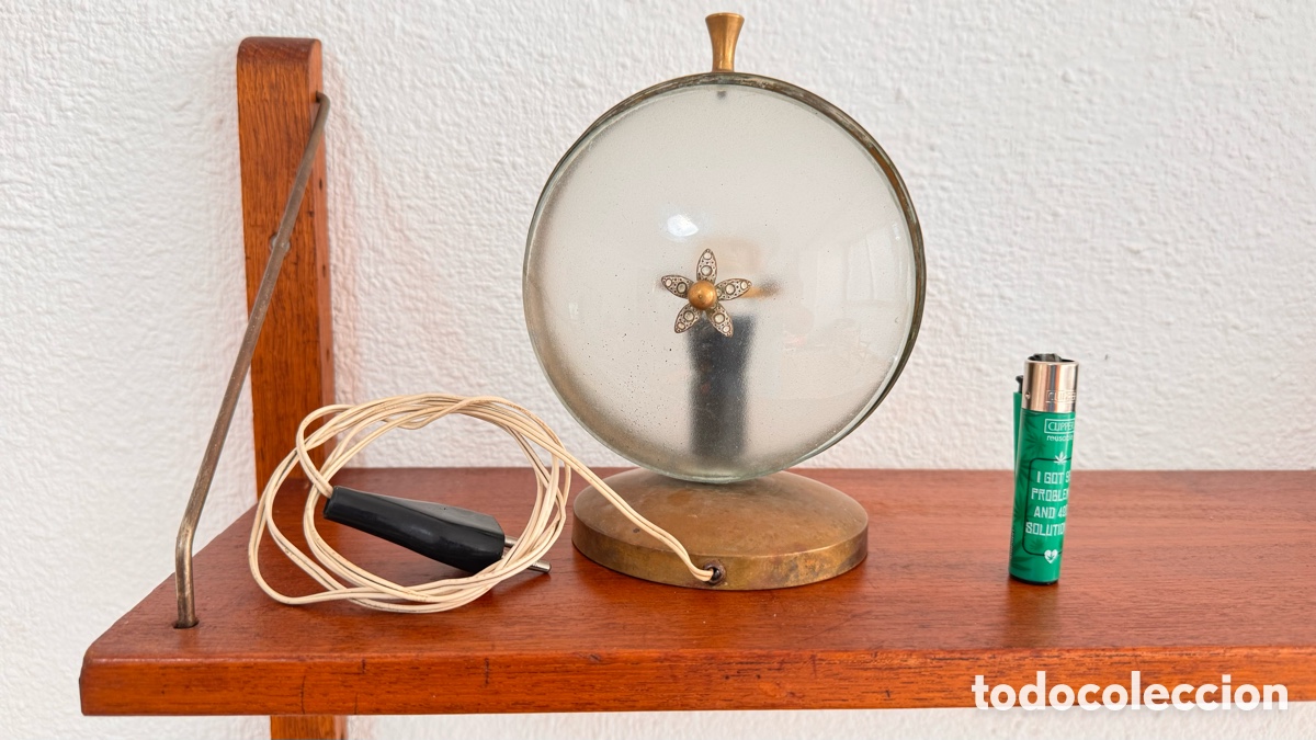 Antig&uuml;edades: L&aacute;mpara Vintage Retro - Foto 5