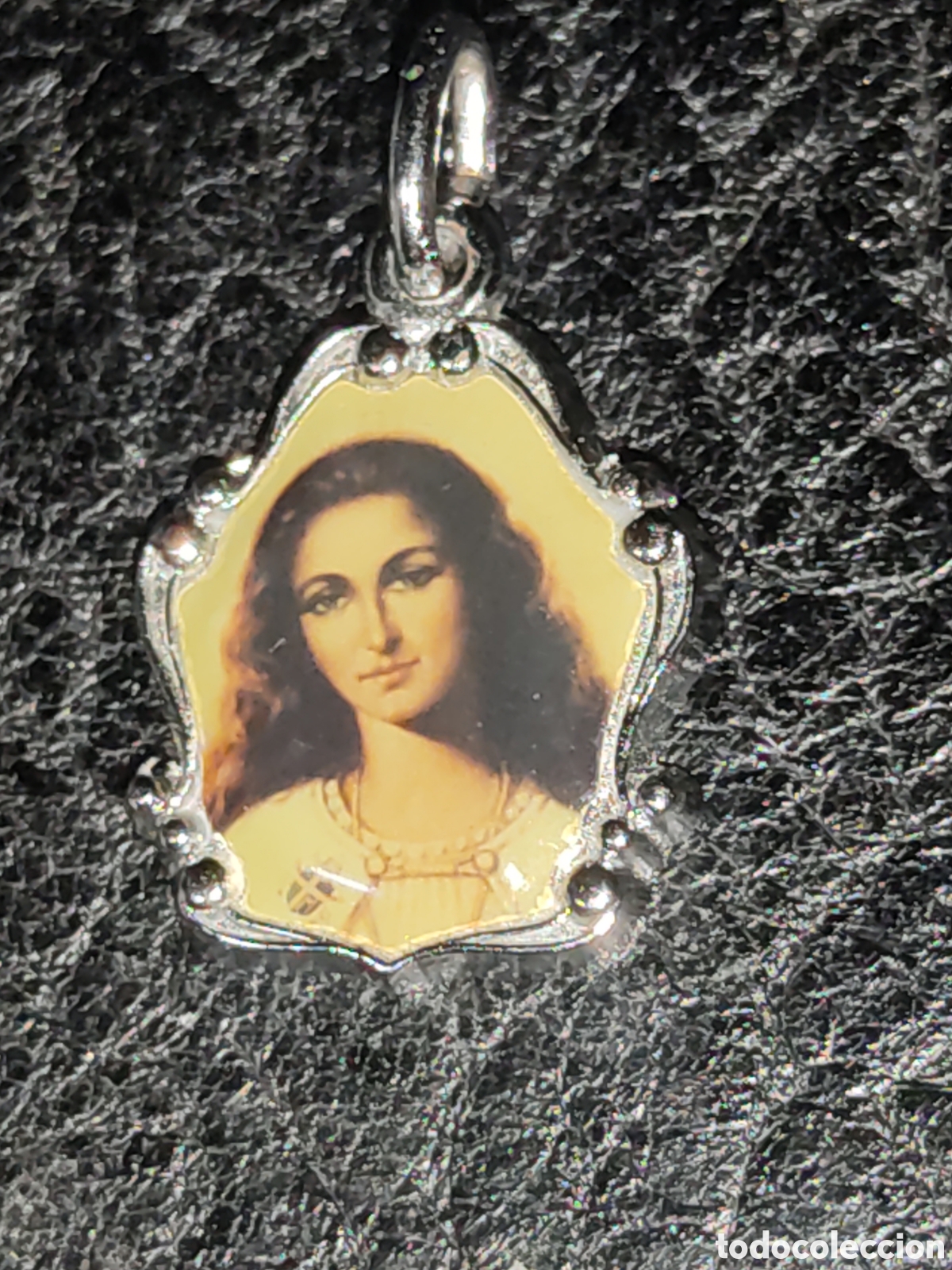 Antig&uuml;edades: Medalla de la virgen del carmen. - Foto 2