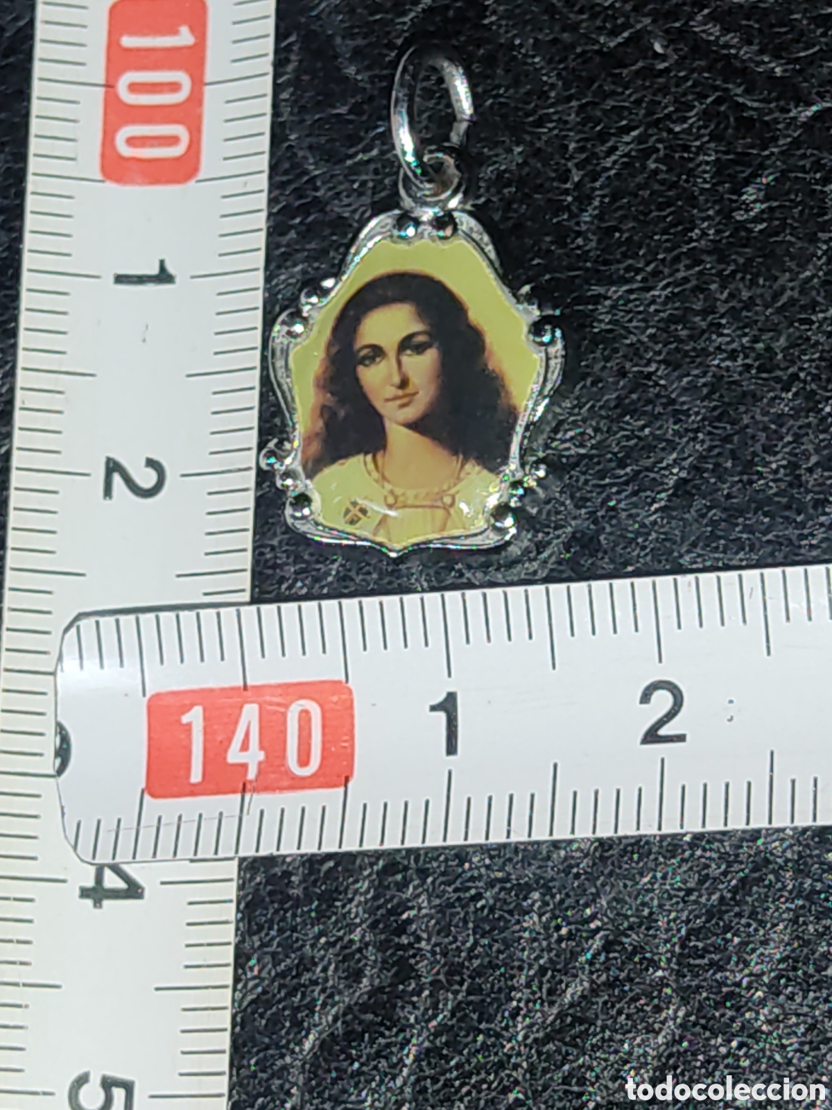 Antig&uuml;edades: Medalla de la virgen del carmen. - Foto 1