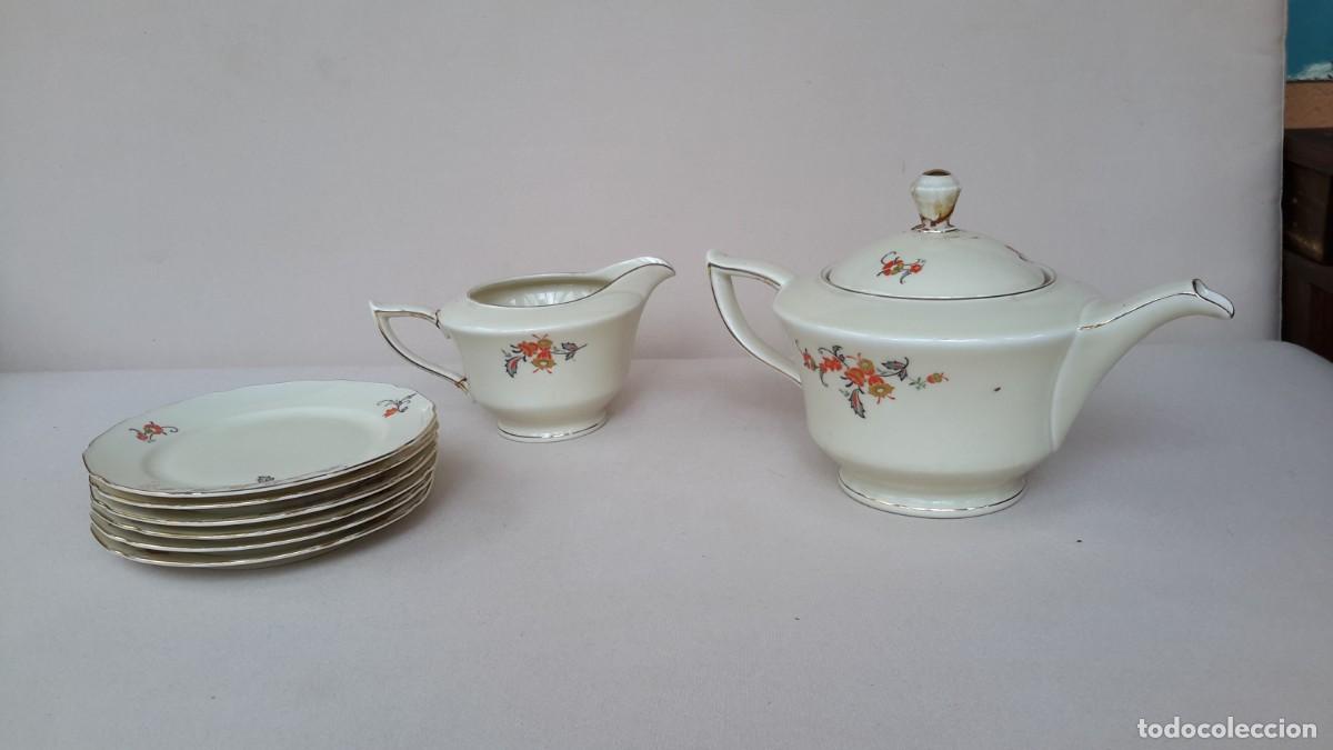 Antig&uuml;edades: JUEGO DE T&Eacute; ROYAL IVORY - Foto 1