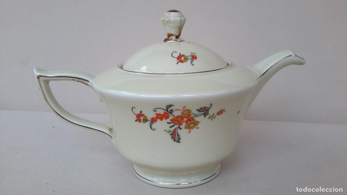 Antig&uuml;edades: JUEGO DE T&Eacute; ROYAL IVORY - Foto 2