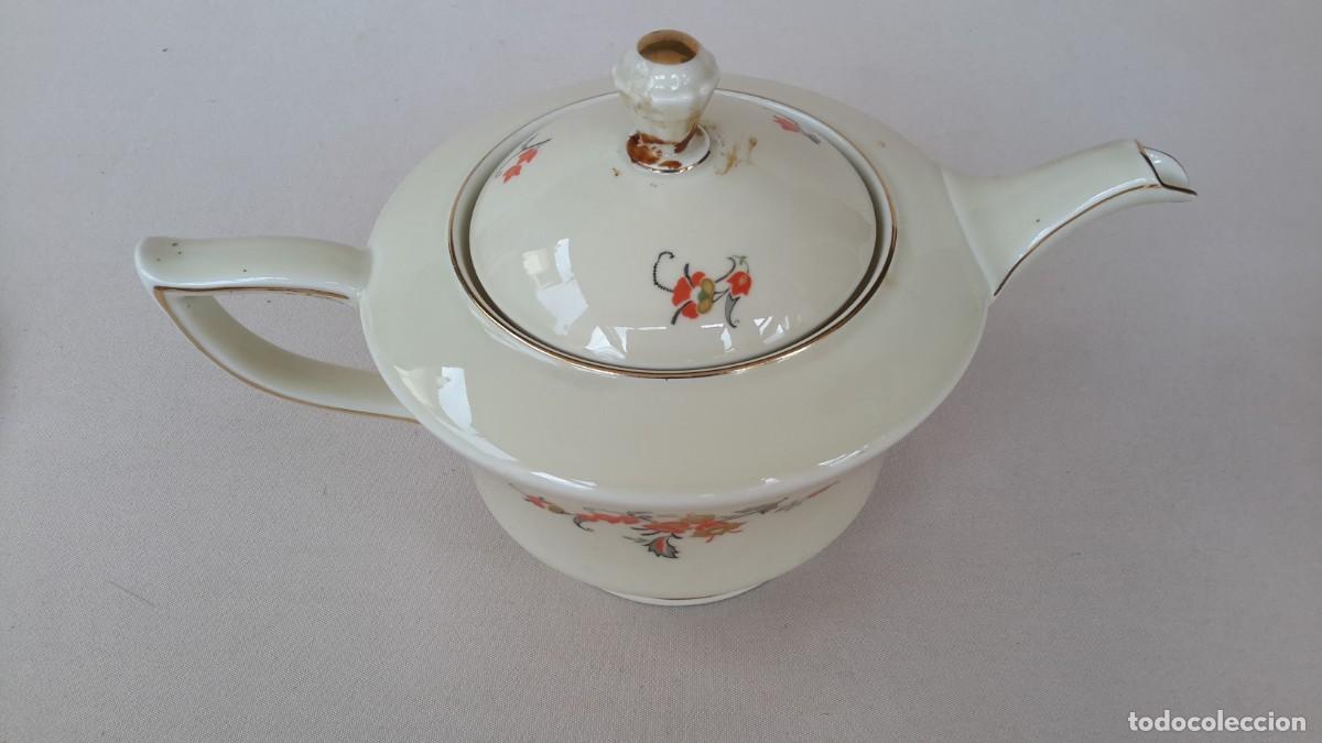 Antig&uuml;edades: JUEGO DE T&Eacute; ROYAL IVORY - Foto 4