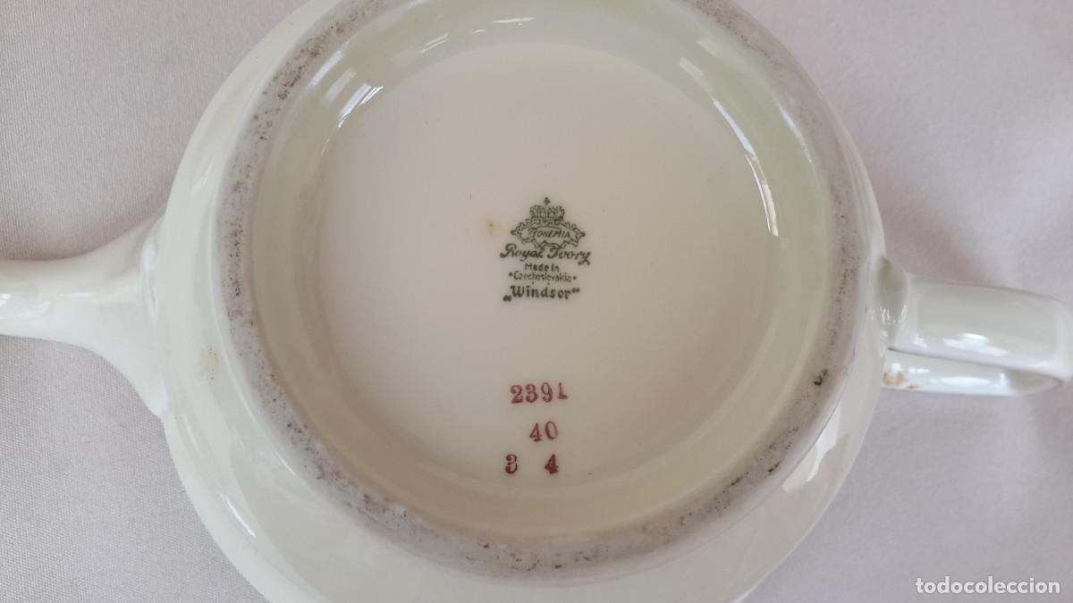 Antig&uuml;edades: JUEGO DE T&Eacute; ROYAL IVORY - Foto 5