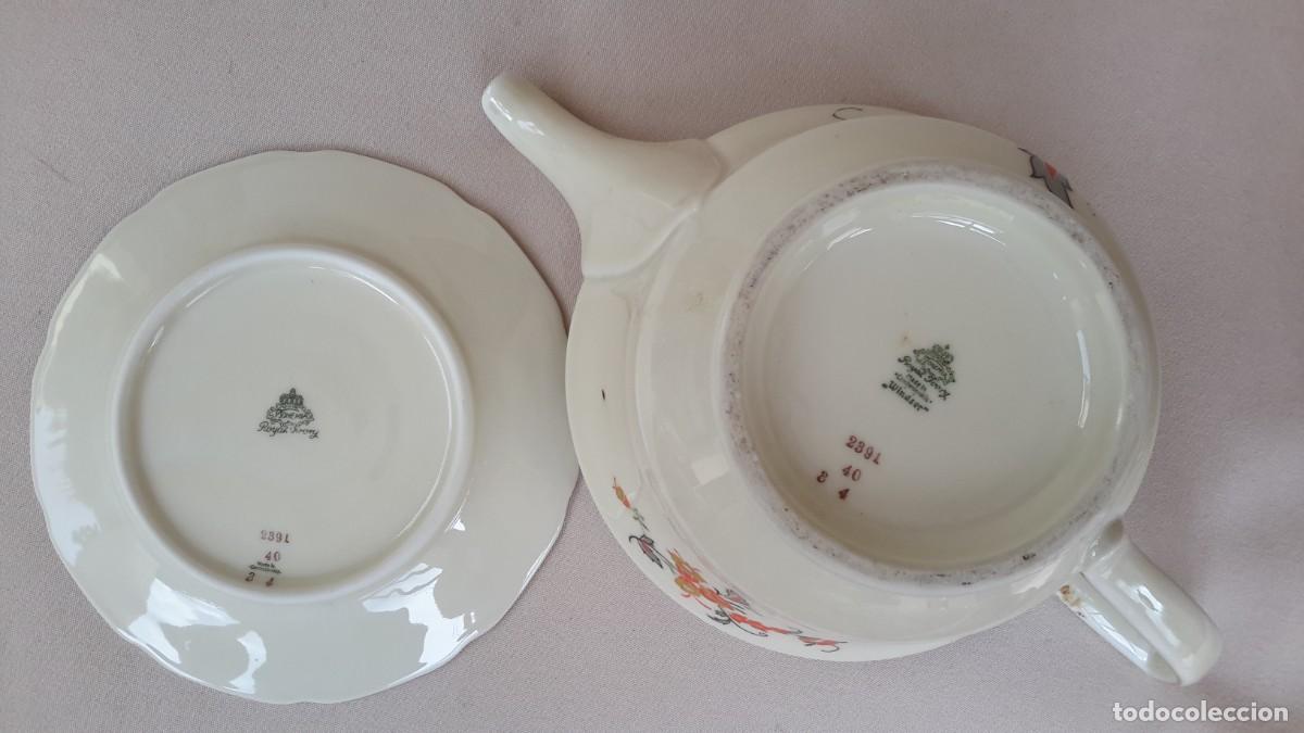 Antig&uuml;edades: JUEGO DE T&Eacute; ROYAL IVORY - Foto 6
