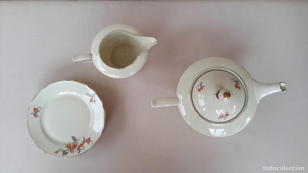 Antig&uuml;edades: JUEGO DE T&Eacute; ROYAL IVORY - Foto 10