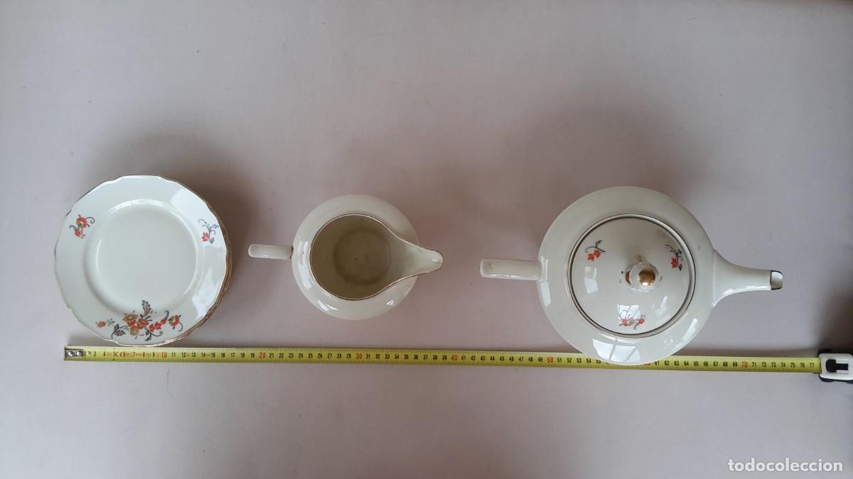 Antig&uuml;edades: JUEGO DE T&Eacute; ROYAL IVORY - Foto 11