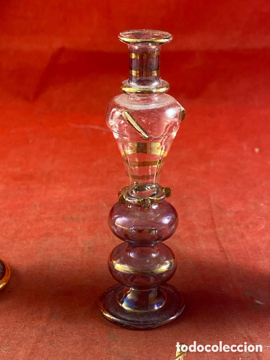 Antig&uuml;edades: PERFUMEROS EGIPCIOS DE CRISTAL ANTIGUO - Foto 4