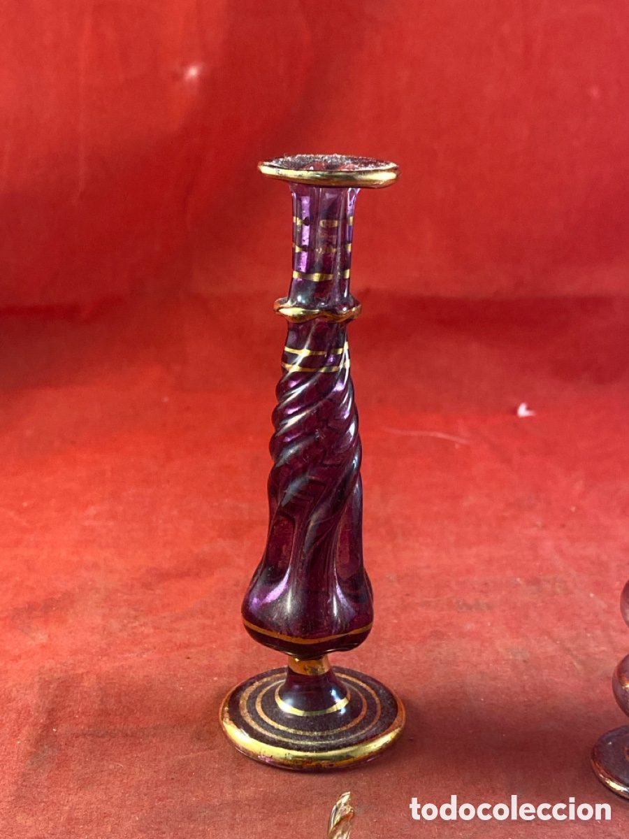 Antig&uuml;edades: PERFUMEROS EGIPCIOS DE CRISTAL ANTIGUO - Foto 5
