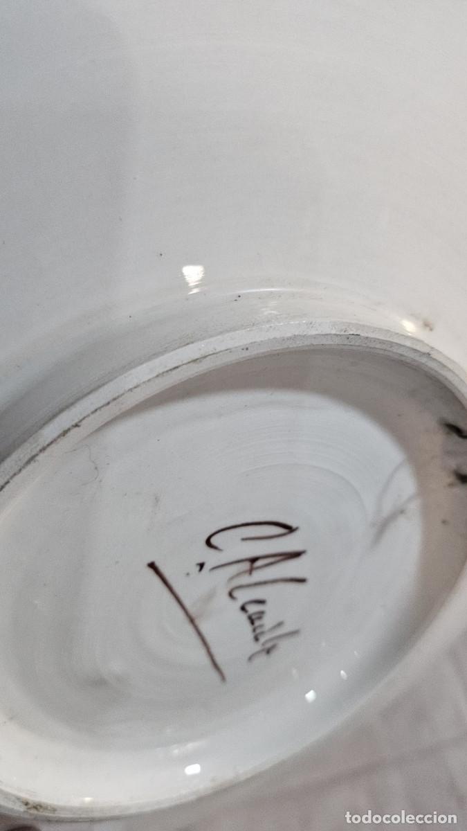 Antig&uuml;edades: plato de ceramica antiguo - Foto 3
