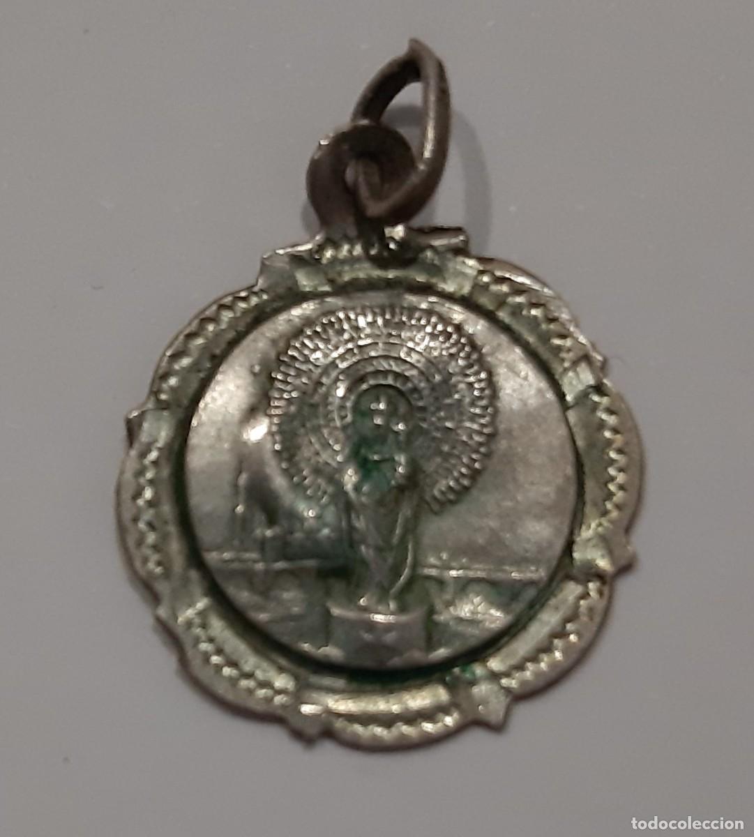 Antig&uuml;edades: MEDALLA DE LA VIRGEN DEL PILAR - Foto 1
