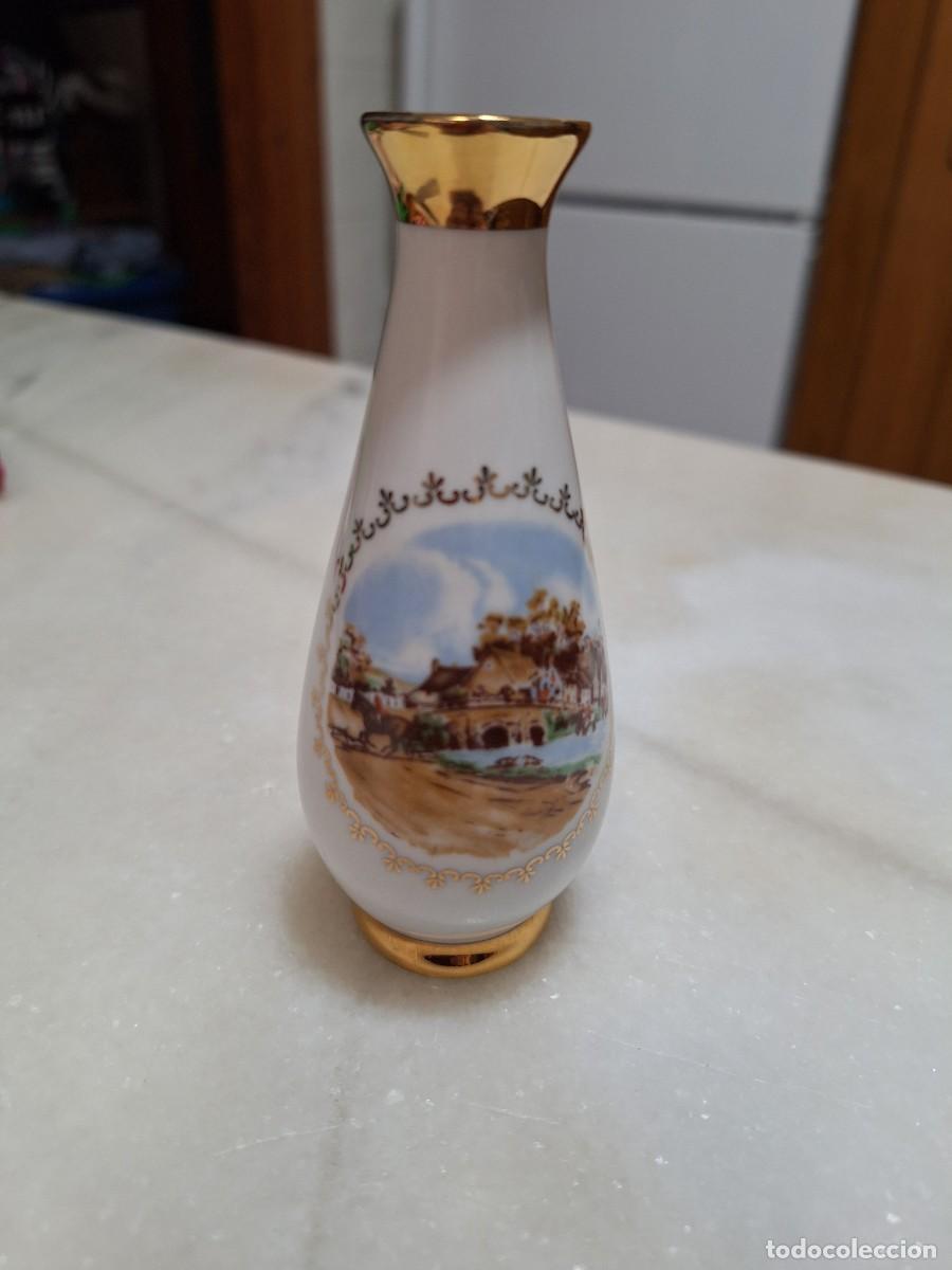 Antig&uuml;edades: Peque&ntilde;o violetero Limonges. - Foto 1