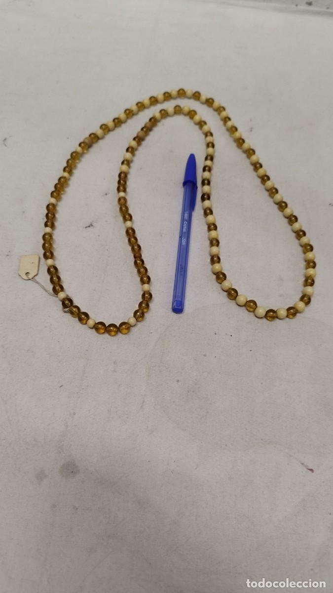 Antig&uuml;edades: Antiguo collar de cuentas - Foto 1