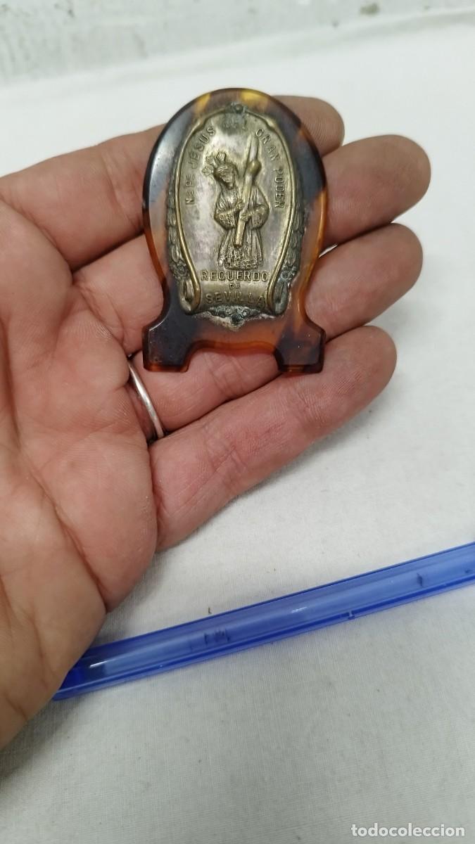 Antig&uuml;edades: Antigua medalla jesus gran poder,sevilla - Foto 1