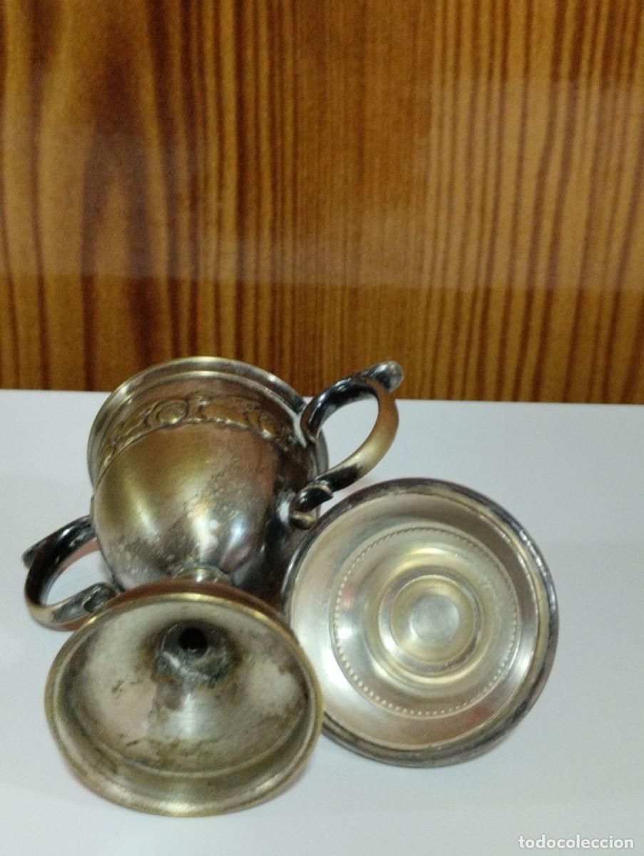 Antig&uuml;edades: antigua copa de laton - Foto 4