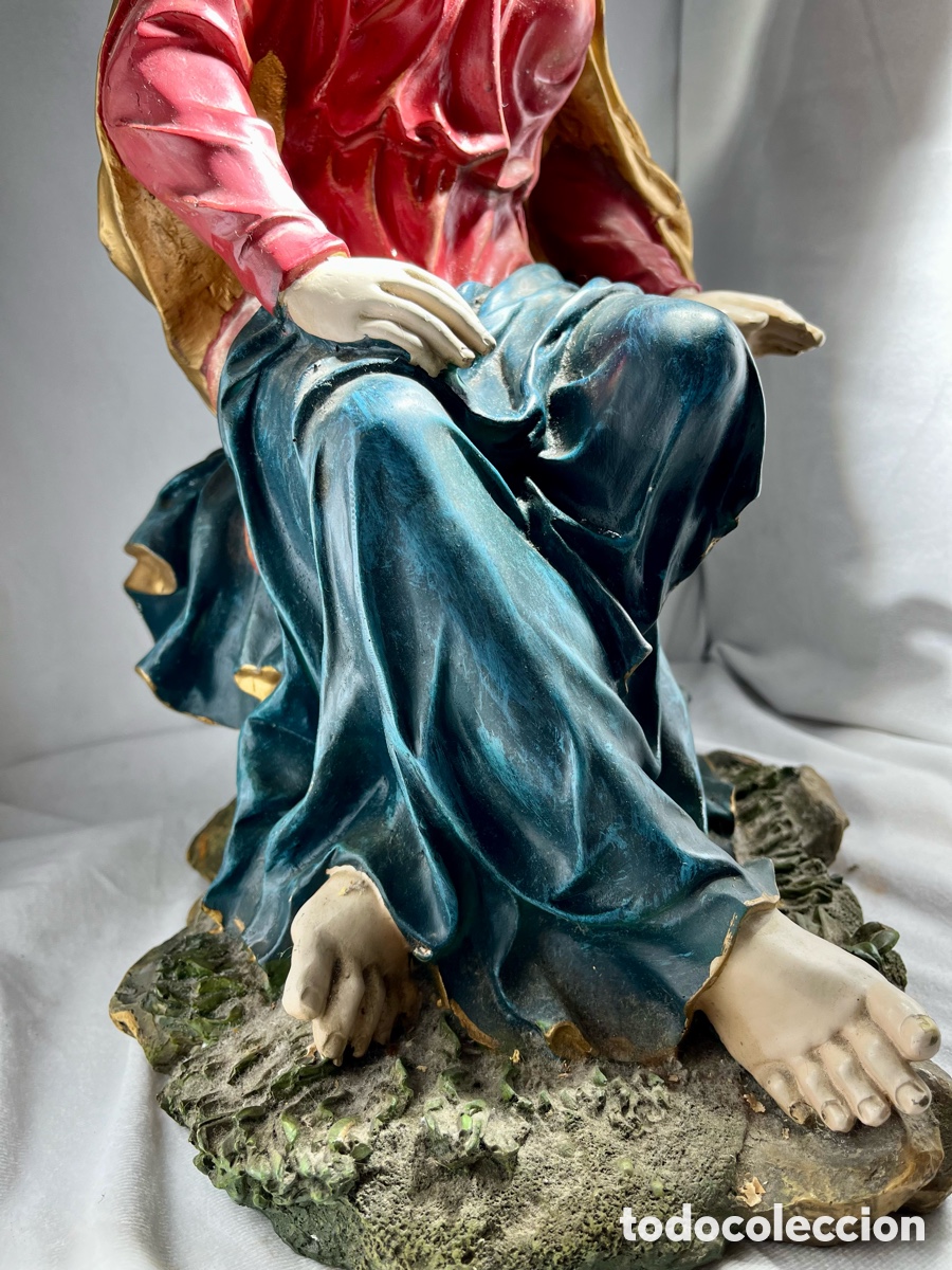 Antig&uuml;edades: VIRGEN ANTIGUA PERFECTO ESTADO - Foto 3