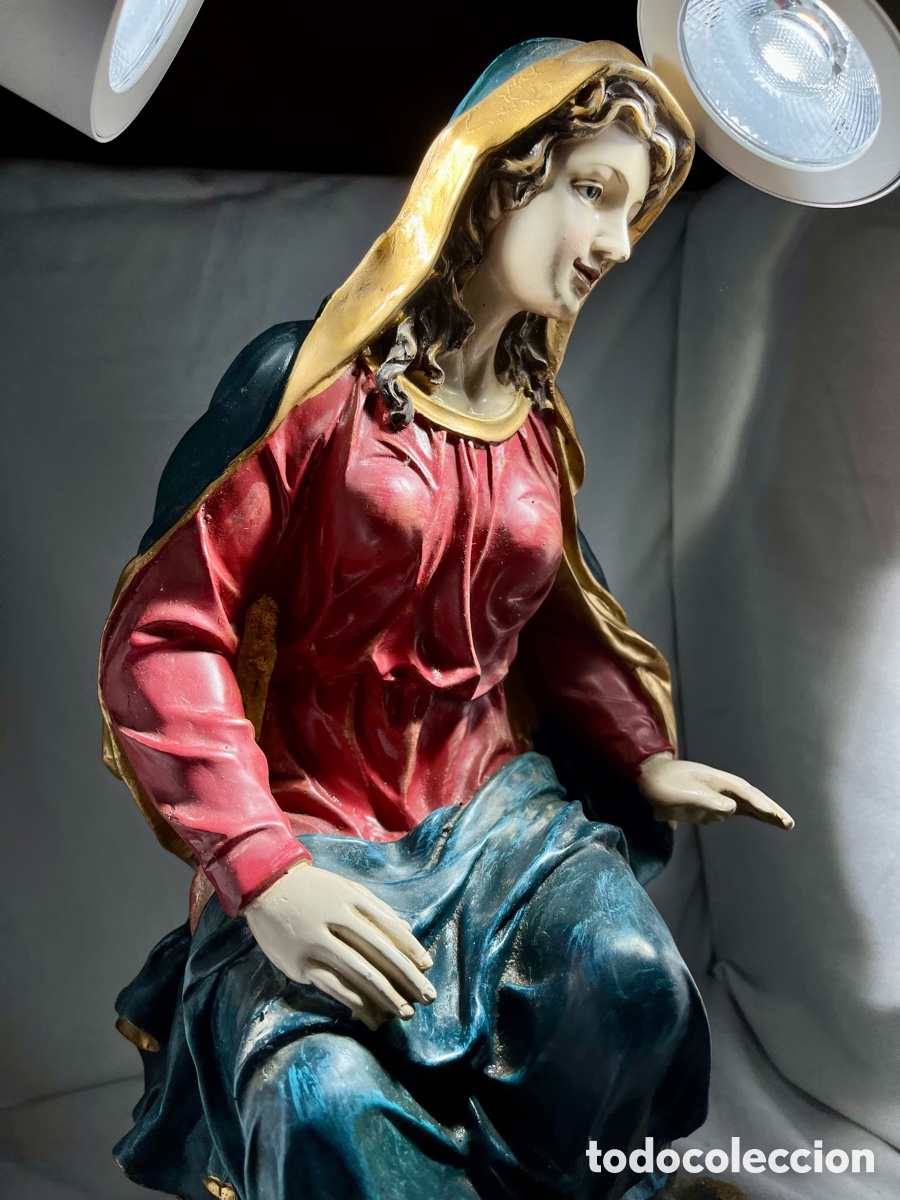 Antig&uuml;edades: VIRGEN ANTIGUA PERFECTO ESTADO - Foto 4
