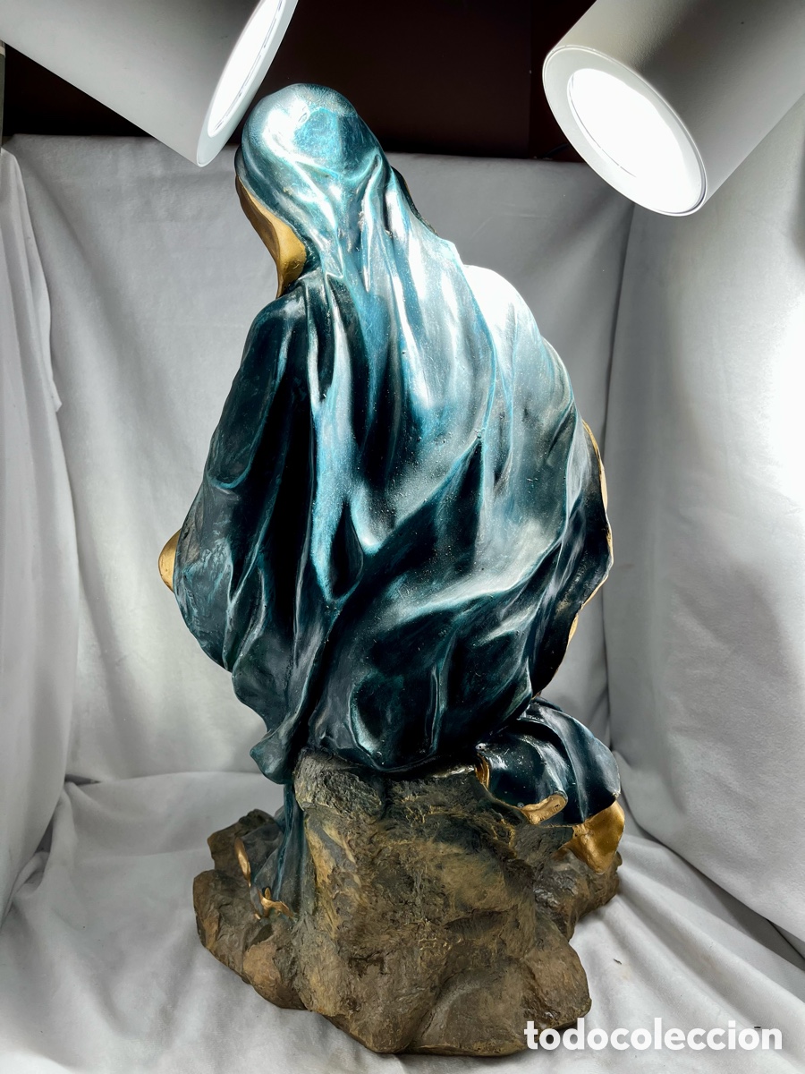 Antig&uuml;edades: VIRGEN ANTIGUA PERFECTO ESTADO - Foto 5