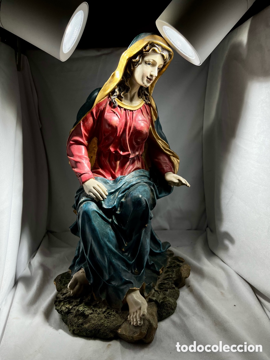 Antig&uuml;edades: VIRGEN ANTIGUA PERFECTO ESTADO - Foto 1