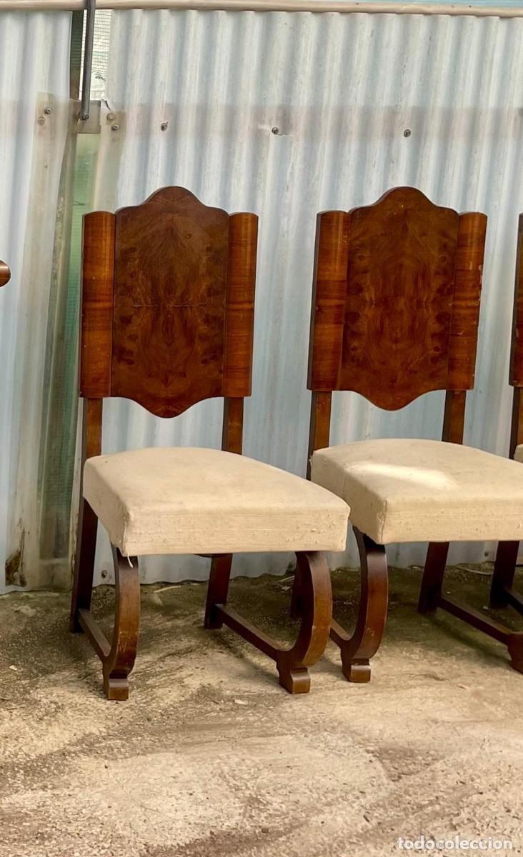 Antig&uuml;edades: COMODA Y DOS SILLAS A JUEGO - Foto 2