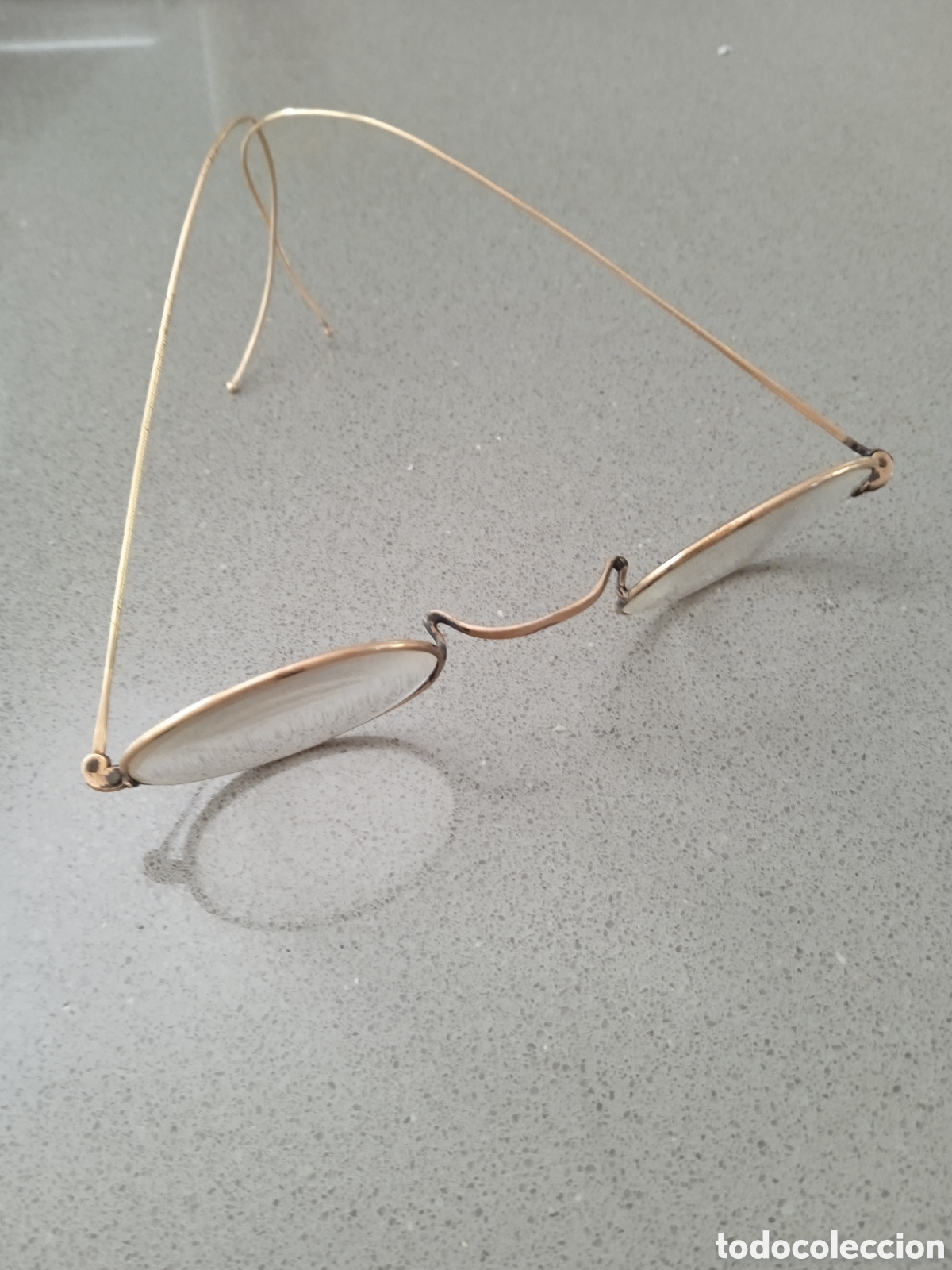 Antig&uuml;edades: Antiguas gafas &rdquo;tipo Quevedo&rdquo;. - Foto 3
