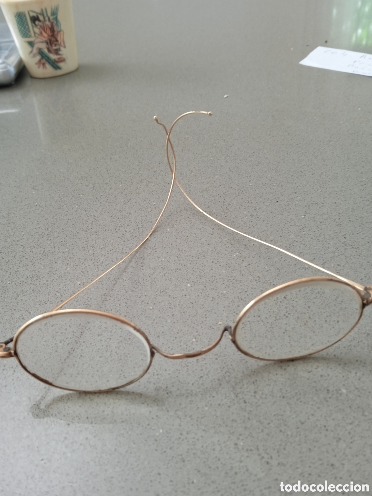 Antig&uuml;edades: Antiguas gafas &rdquo;tipo Quevedo&rdquo;. - Foto 4