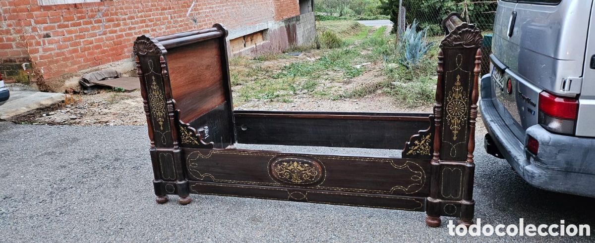 Antig&uuml;edades: Antigua cama de barco - Foto 6