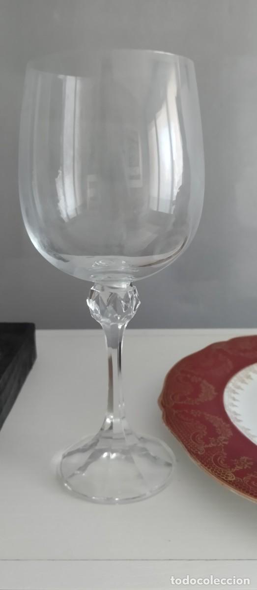 Antig&uuml;edades: Copa cristal delicada bohemia - Foto 1