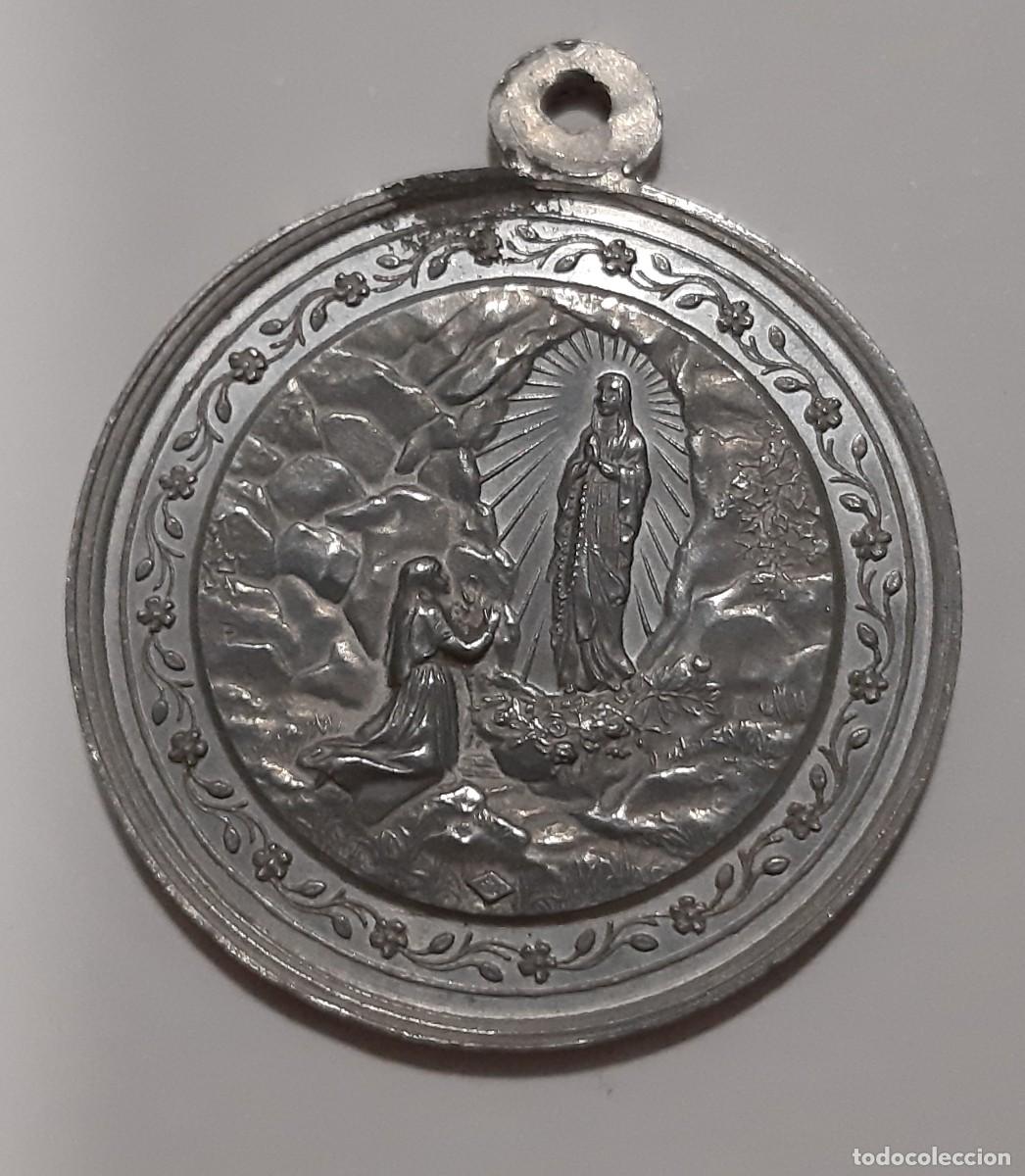 Antig&uuml;edades: MEDALLA DE LOURDES YO SOY LA INMACULADA CONCEPCI&Oacute;N - Foto 2