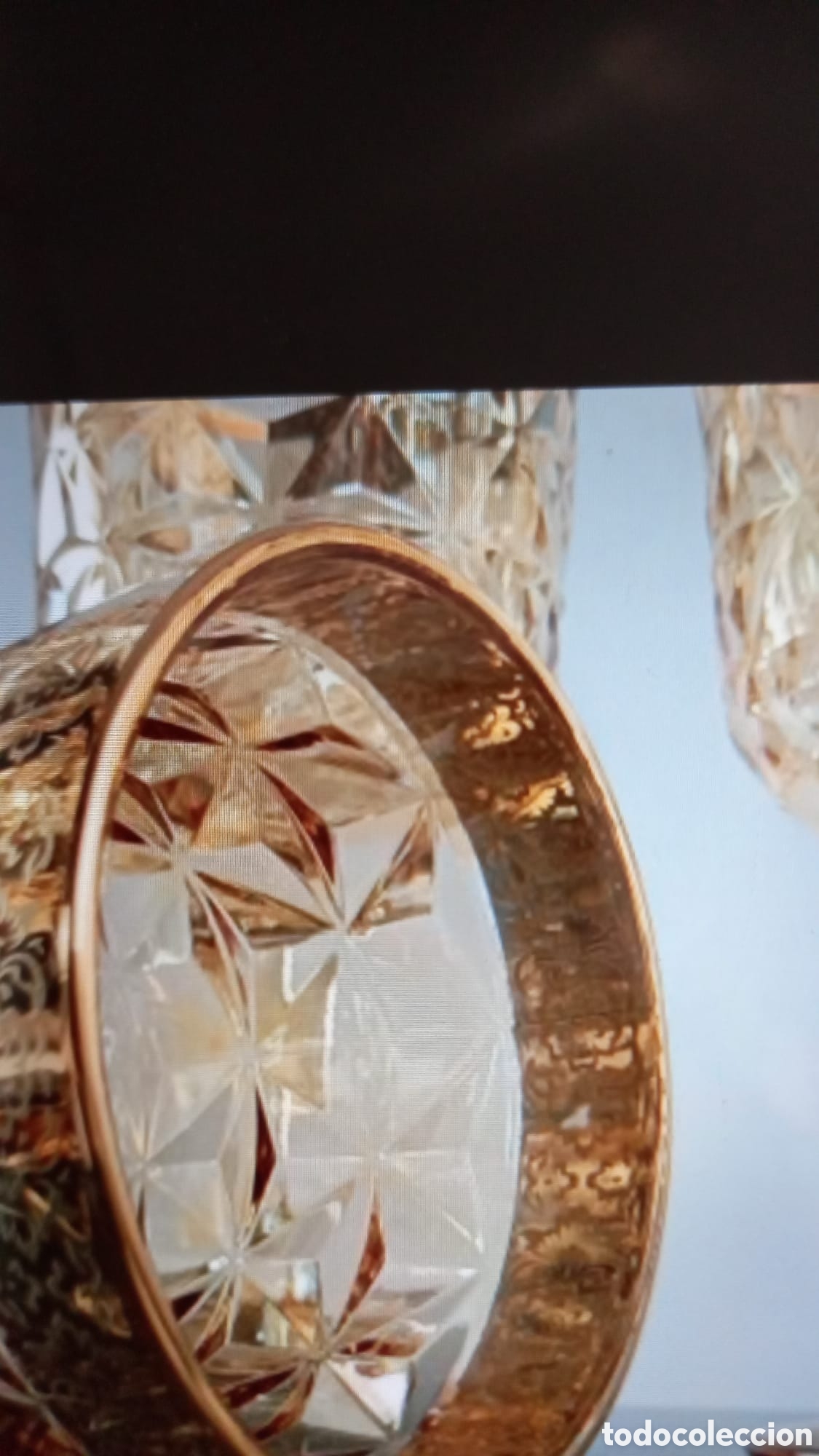 Antig&uuml;edades: Copas de cristal grandes de cristal - Foto 14