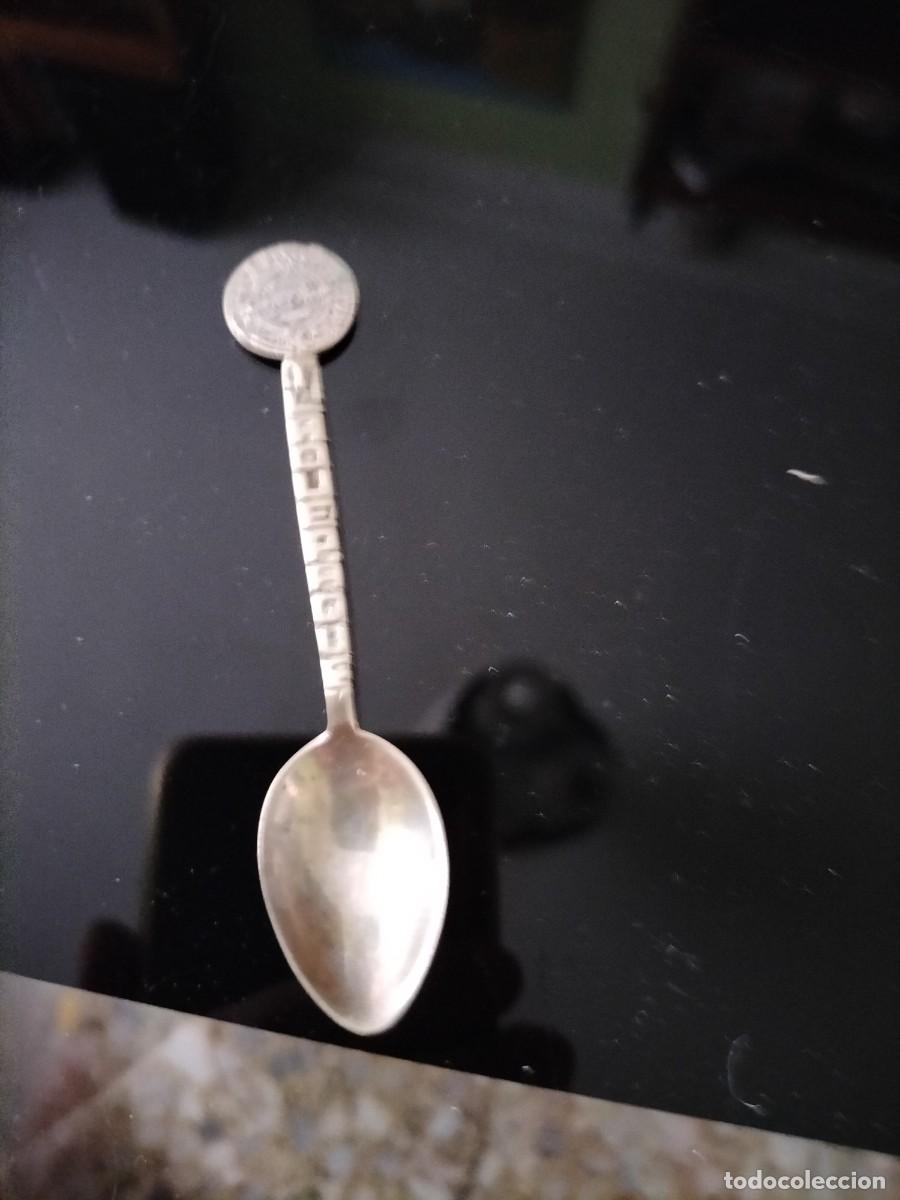 Antig&uuml;edades: Cuchara de PLata con letras - Foto 1
