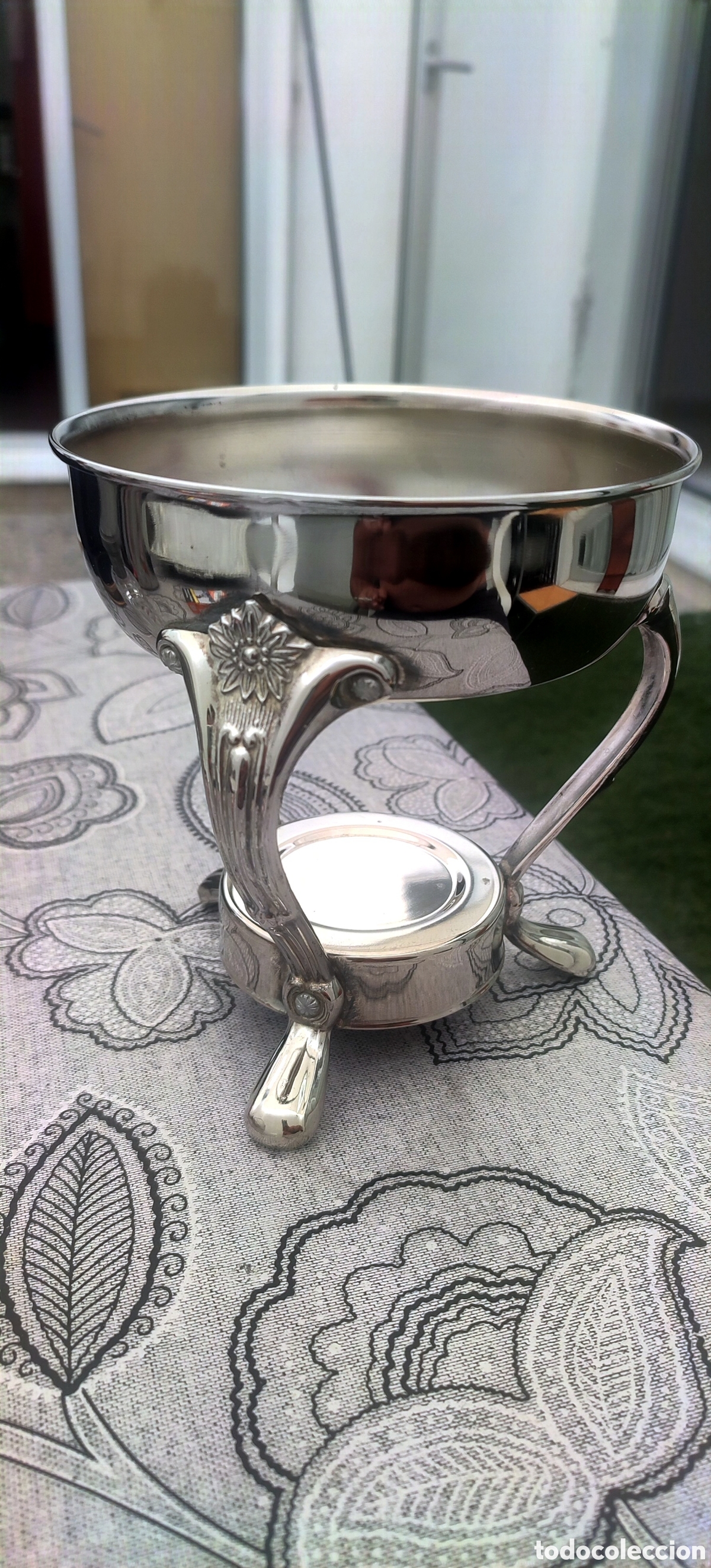 Antiquit&auml;ten: Calentador antiguo de tetera