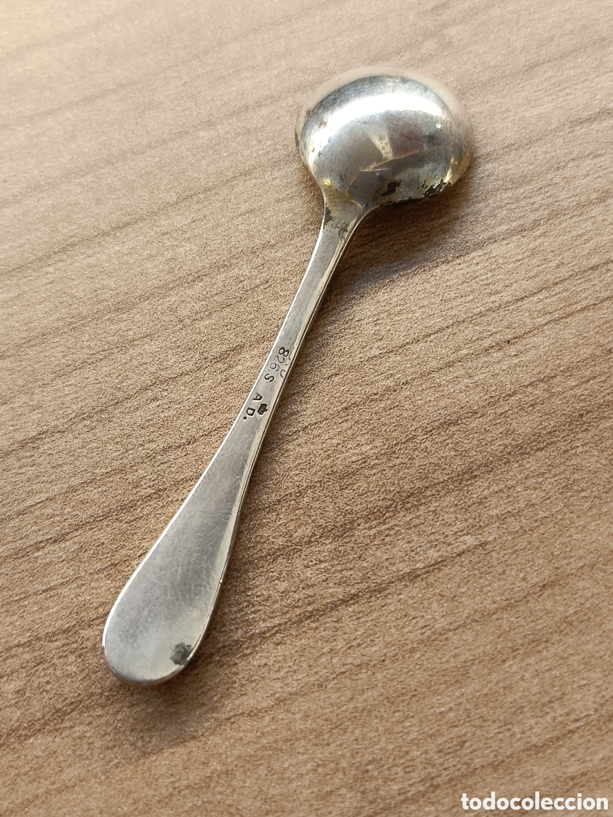 Antig&uuml;edades: ANTIGUA CUCHARILLA EN PLATA 826. - Foto 2