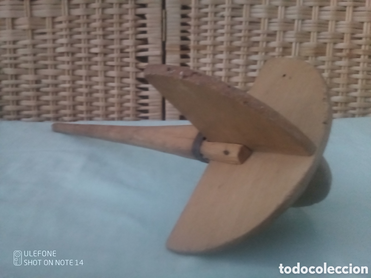 Antig&uuml;edades: BATIDOR DE MADERA PARA COCINA - Foto 5