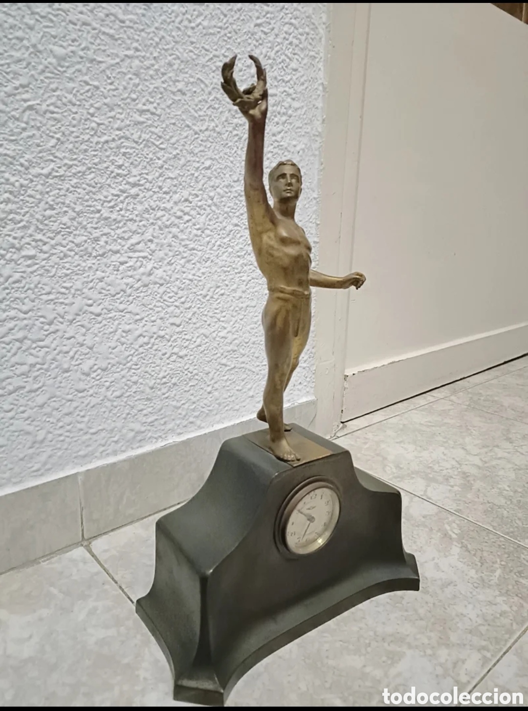 Antig&uuml;edades: Reloj de sobremesa vintage - Foto 4