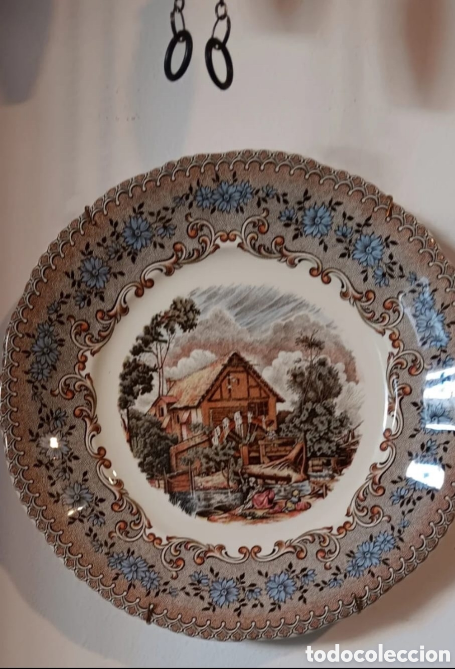 Antig&uuml;edades: Plato de La Cartuja de Sevilla - Foto 2