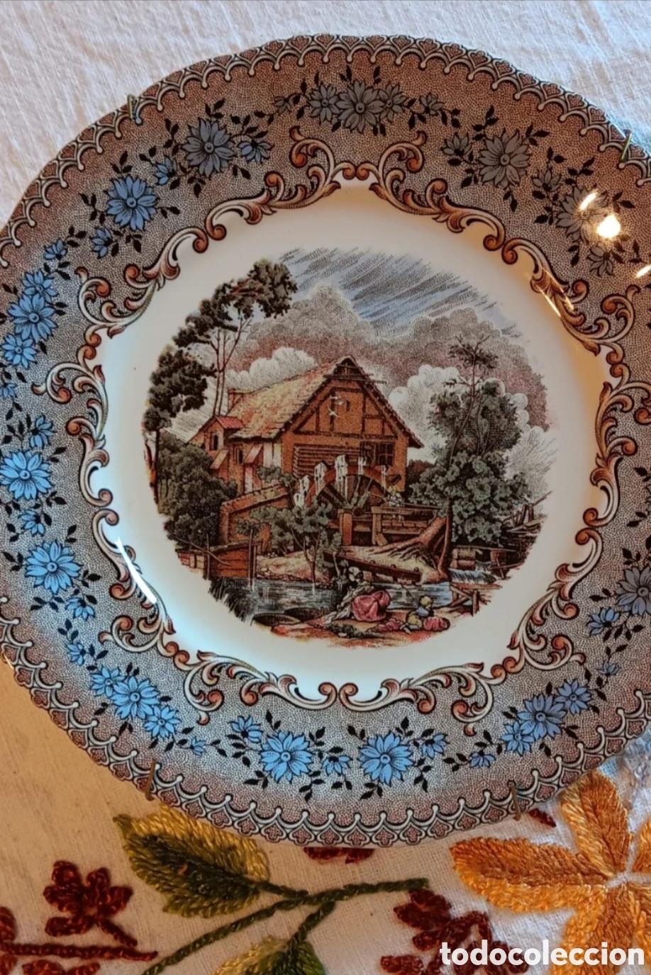 Antig&uuml;edades: Plato de La Cartuja de Sevilla - Foto 1