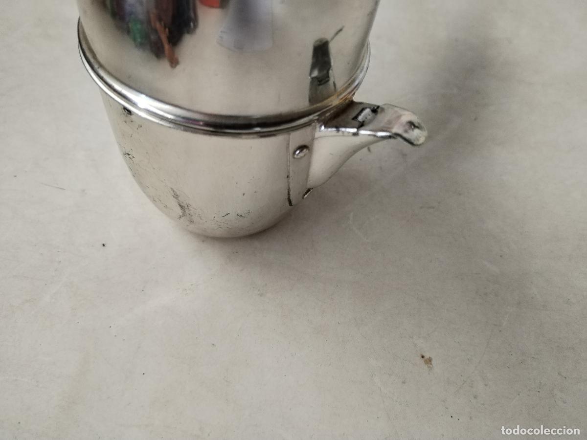 Antig&uuml;edades: antigua cafetera plateada c-140 - Foto 2