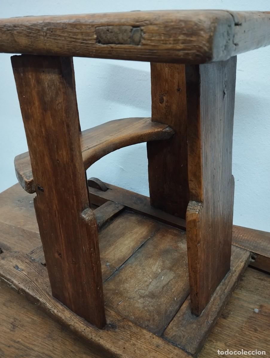 Antig&uuml;edades: TRONA CON RUEDAS SIGLO XIX - Foto 14