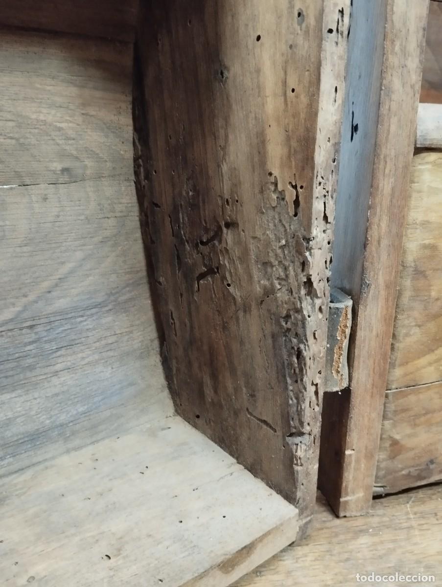 Antig&uuml;edades: ANTIGUA TRONA SIGLO XIX - Foto 10