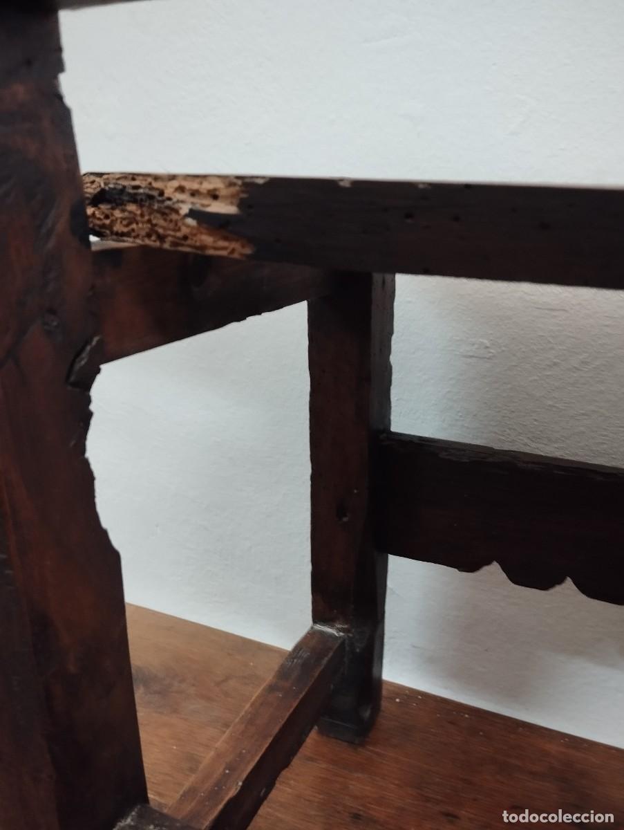 Antig&uuml;edades: SILLA RUSTICA SIGLO XVIII - Foto 11