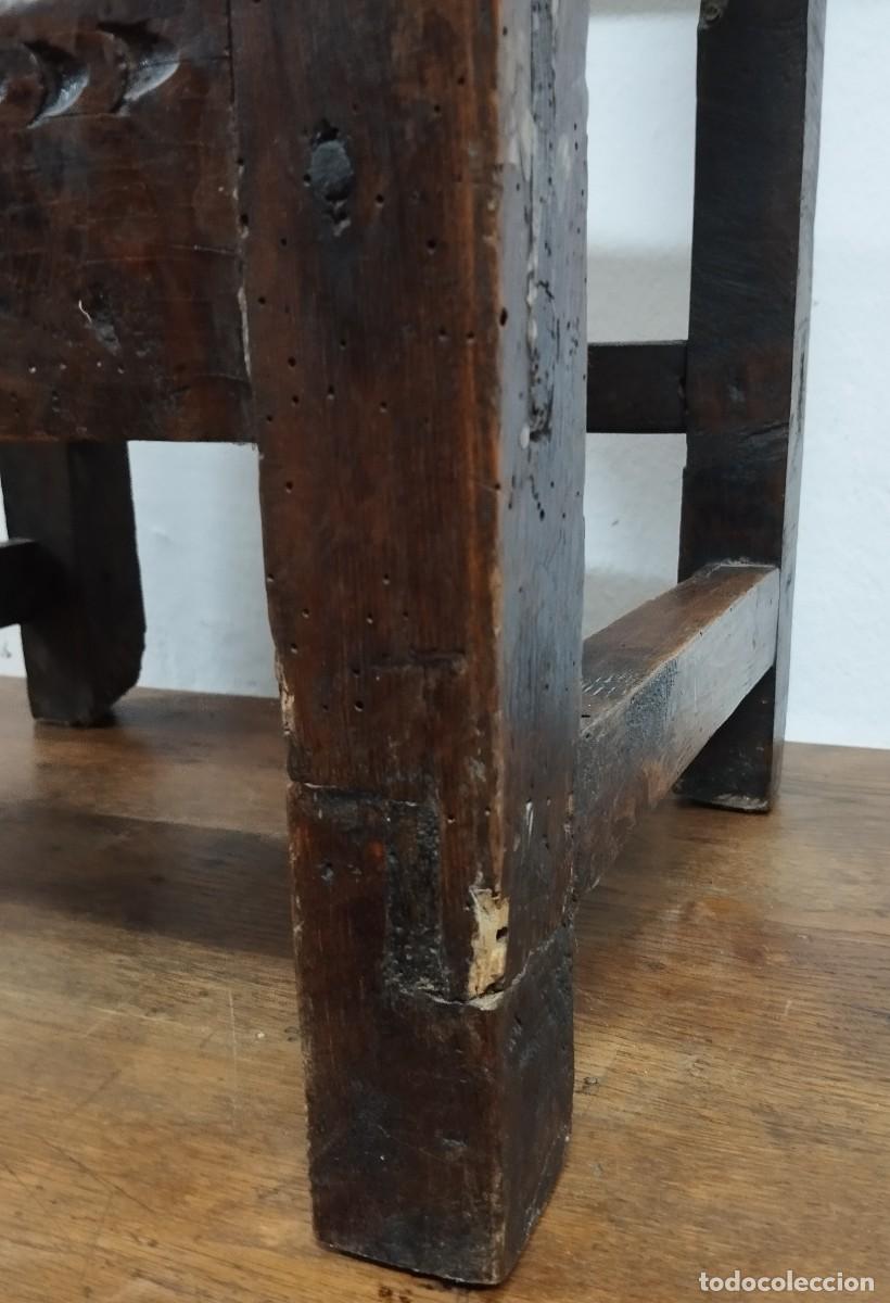 Antig&uuml;edades: SILLA RUSTICA SIGLO XVIII - Foto 18