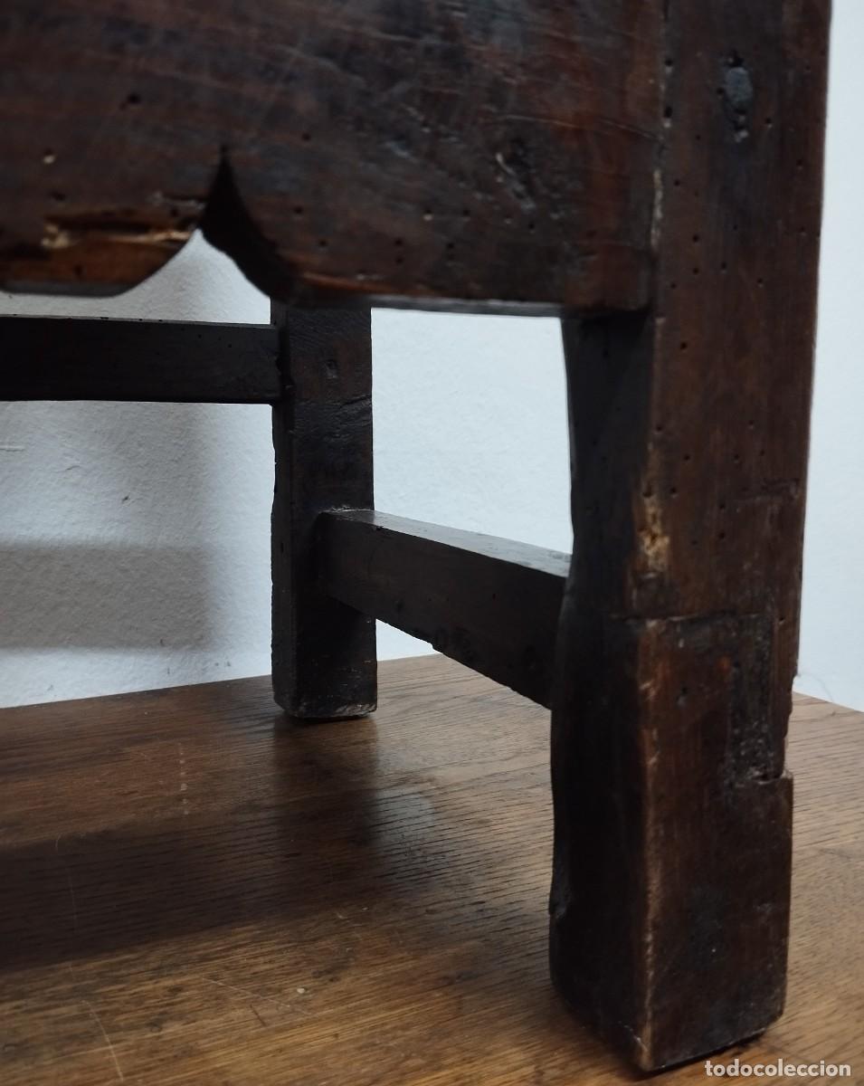 Antig&uuml;edades: SILLA RUSTICA SIGLO XVIII - Foto 19