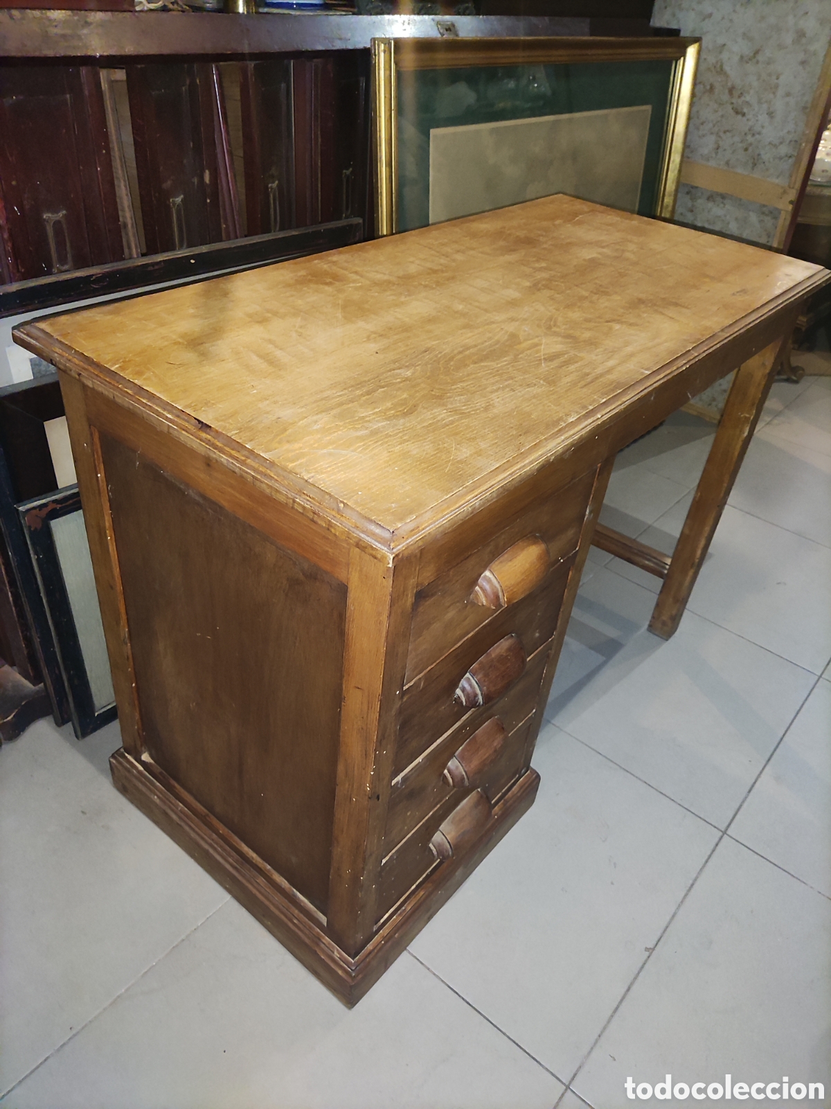 Antig&uuml;edades: PRECIOSA MESA AUXILIAR DE DESPACHO - Foto 13