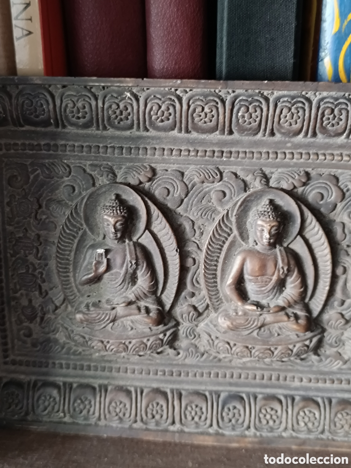 Antig&uuml;edades: Tabla tibetana budas - Foto 2